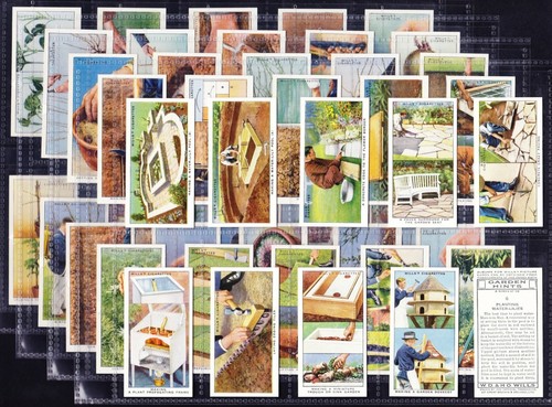 Wills garden hints 1938 set - hints,