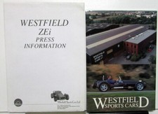 1992 Westfield ZEi Sports Cars Ltd New Model Release Press Kit Media Custom Car