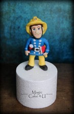 Fireman sam inspired handmade - fireman,