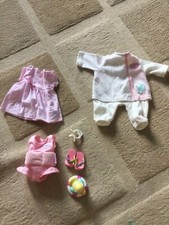 Zapf Creations Baby Born outfit bundle swimsuit rubber duck flip flops all in 1