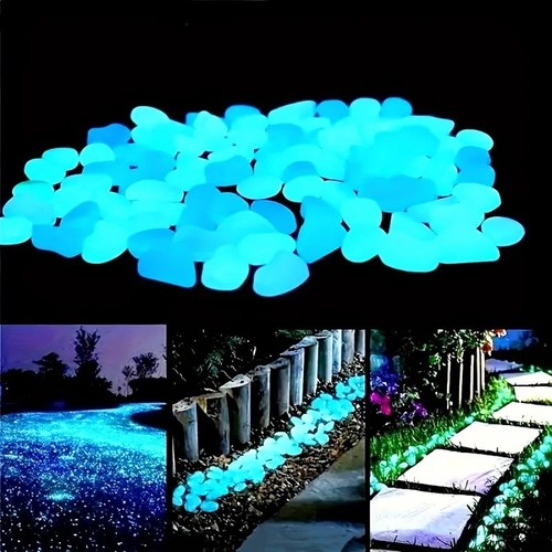 100pcs glow the - in, resin