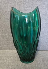 Vintage Sklo Union Vacalav Hanus For Rudolfova UV Sensitive Art Glass Vase 10"