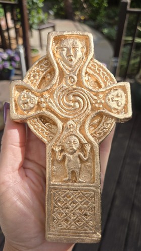 Celtic cross wall hanging - celtic,