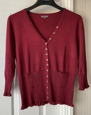 John Lewis Red Cardigan Three