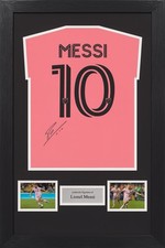 Signed Framed Lionel Messi