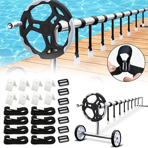 Pool cover reel attachment - cover,