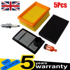 5x Service Kit Fit STIHL TS400 Cut-Off Saw - Air filter, Fuel filter, Spark Plug