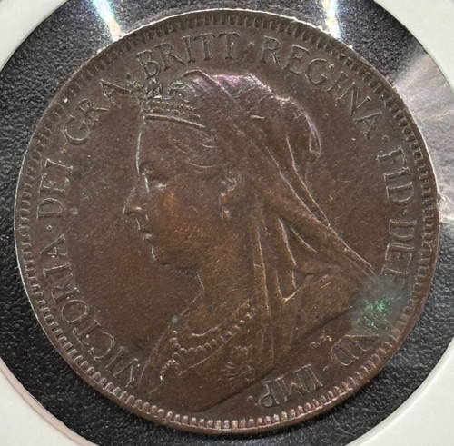 1899 half penny - gb,