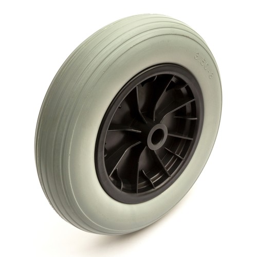 Grey wheel pu - grey, solid