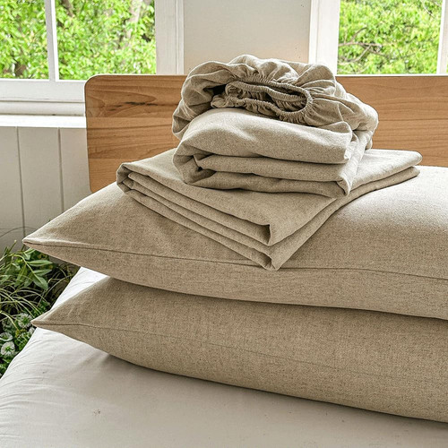 French linen full sheet set - french,
