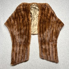 Vintage Mink Faux Fur Wrap