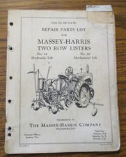 Massey Harris MH 24  26 Lift