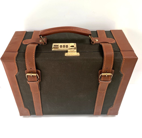Vintage canvas leather - vintage,