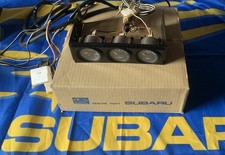 Lamco Black Triple Gauge Setup For: Subaru Impreza GC8 GF8 WRX STI Jdm 98-00