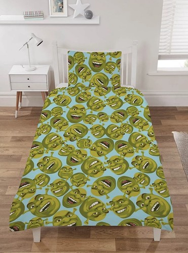 Shrek duvet cover - shrek, dude