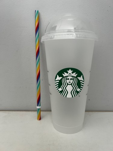 Starbucks frosted reusable - starbucks,