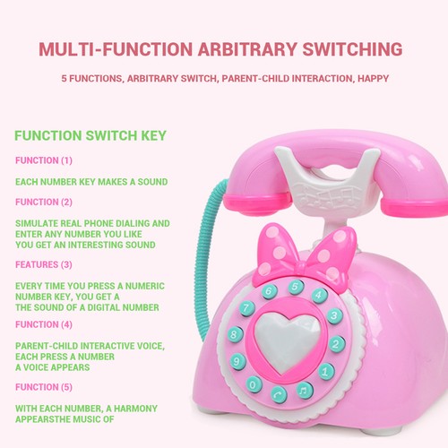 Kids retro toy phone - kids,