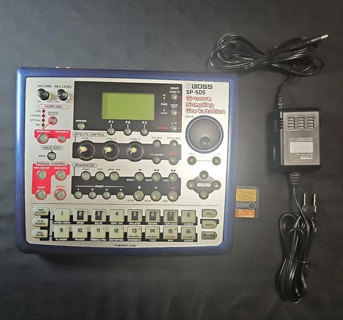 Boss 505 groove sampling - sp-505,