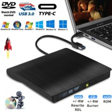 External USB Type C CD DVD RW
