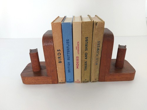 Pair vintage wooden - vintage,