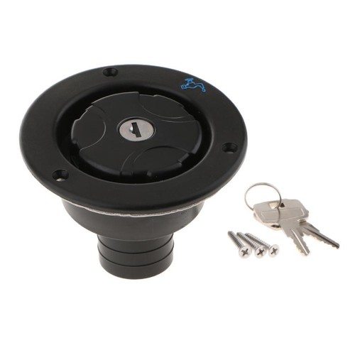 Locking fuel gas - gas, cap