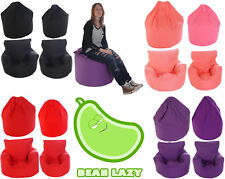 BeanLazy Kids/Teens/Adult Sizes Bean Bag/Gaming Seat. 100% Cotton. With Filling.