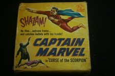 CAPTAIN MARVEL Curse of the Scorpion Standard 8 CINE FILM 8mm VGC Memorabilia