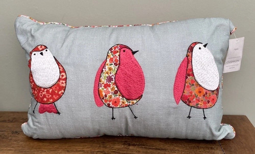 Next cushion robins bird - cushion,