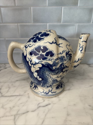 Vintage chinese blue white - &,