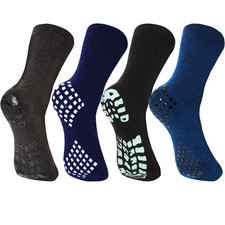4 Pairs Mens Non Slip Thermal