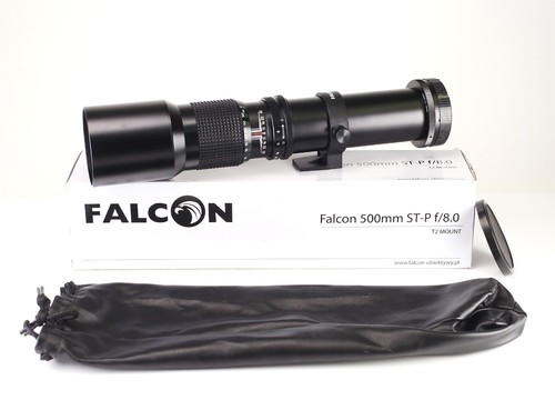 Falcon 500mm p manual - f8,