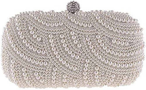 Pearl clutch bags - pearl,