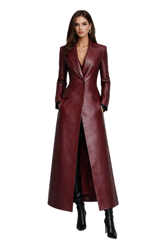 Women burgundy genuine - women’s,