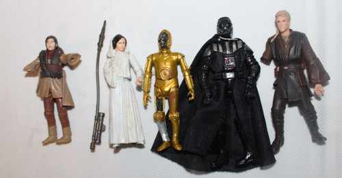 Star wars figures bundle - star,