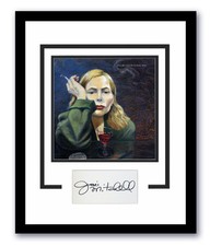 Joni Mitchell Autographed