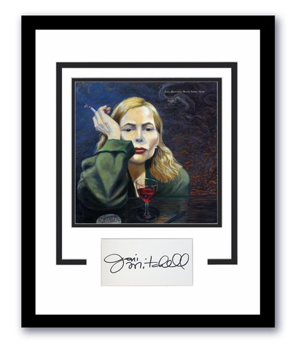Joni mitchell autographed - joni,