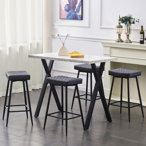 4pcs bar chairs - 4pcs, pu