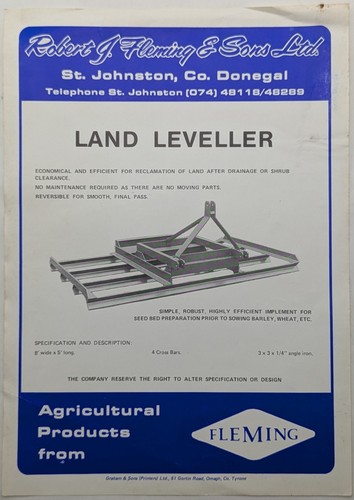 Original robert fleming land - fleming,