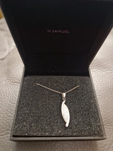 Silver necklace from samuel - silver, h