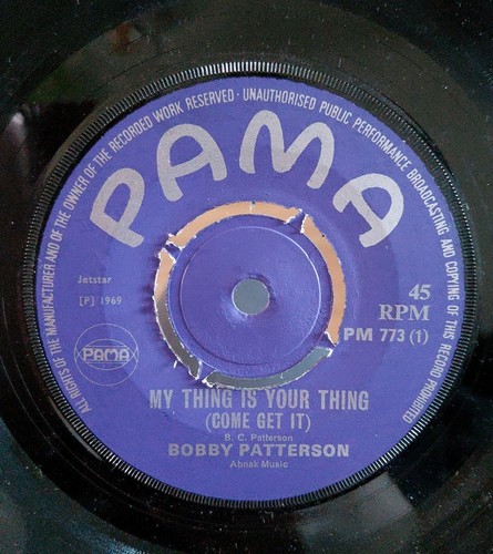Bobby patterson thing is - my,
