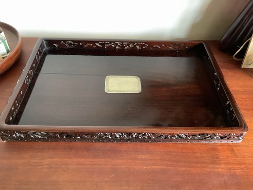 Vintage oriental carved - vintage,