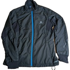 Salomon Running Lightweight Jacket Black  Advanced Skin Shield - Womens Medium