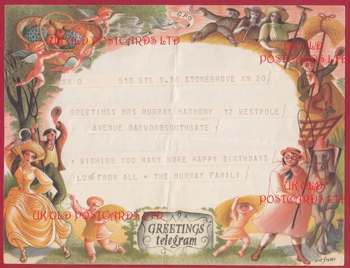 Post office greetings - g.p.o.,
