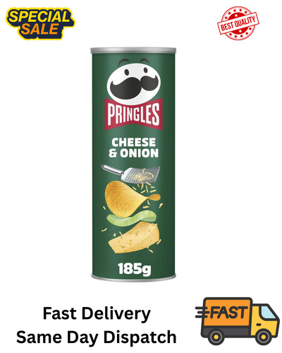 Pringles cheese onion - cheese, &