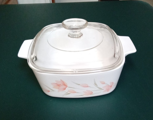 Corning ware peach - ware,