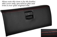 RED STITCH GLOVE BOX LID