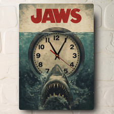 Jaws Movie Aluminium Wall
