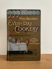 Mrs Beeton's Everyday Cookery and Housekeeping Book ca. 1890