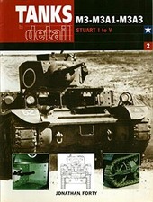 Stuart M3 - M3A1 - M3A3 I-V (Tanks in Detail S.) by Forty, Jonathan Paperback