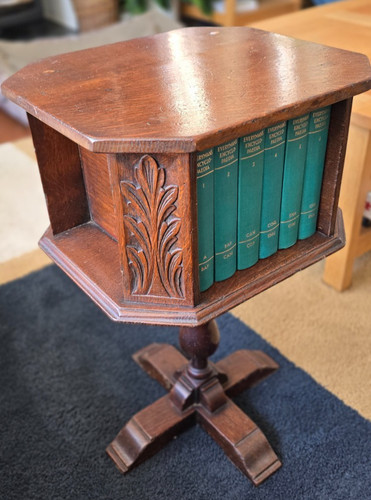 Antique oak octagonal - oak,